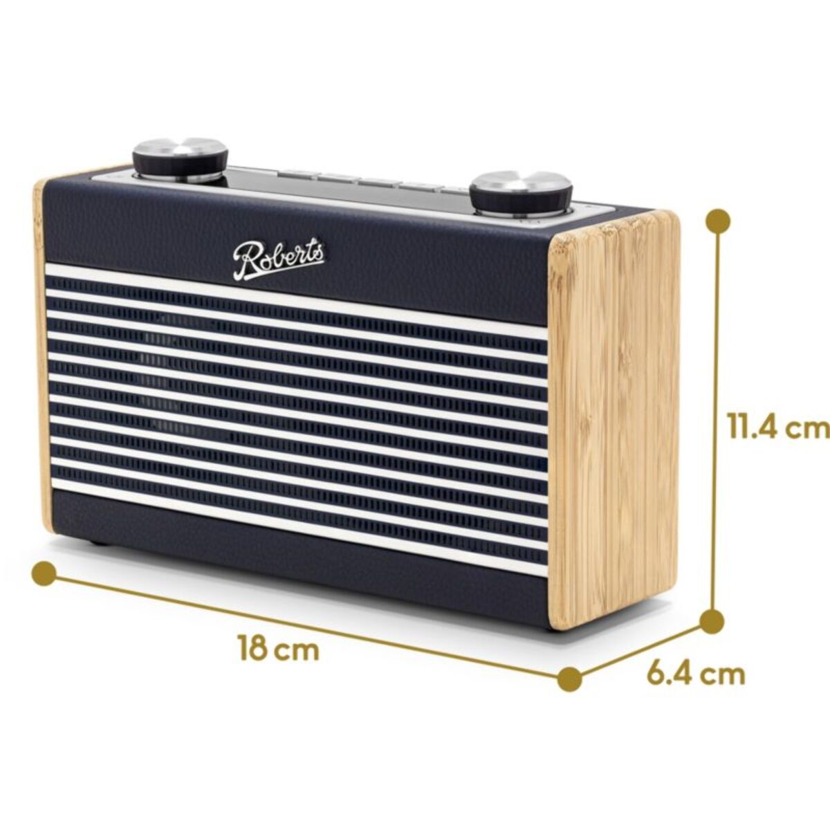 Radio DAB ROBERTS RAMBLER UNO BLEU MARINE