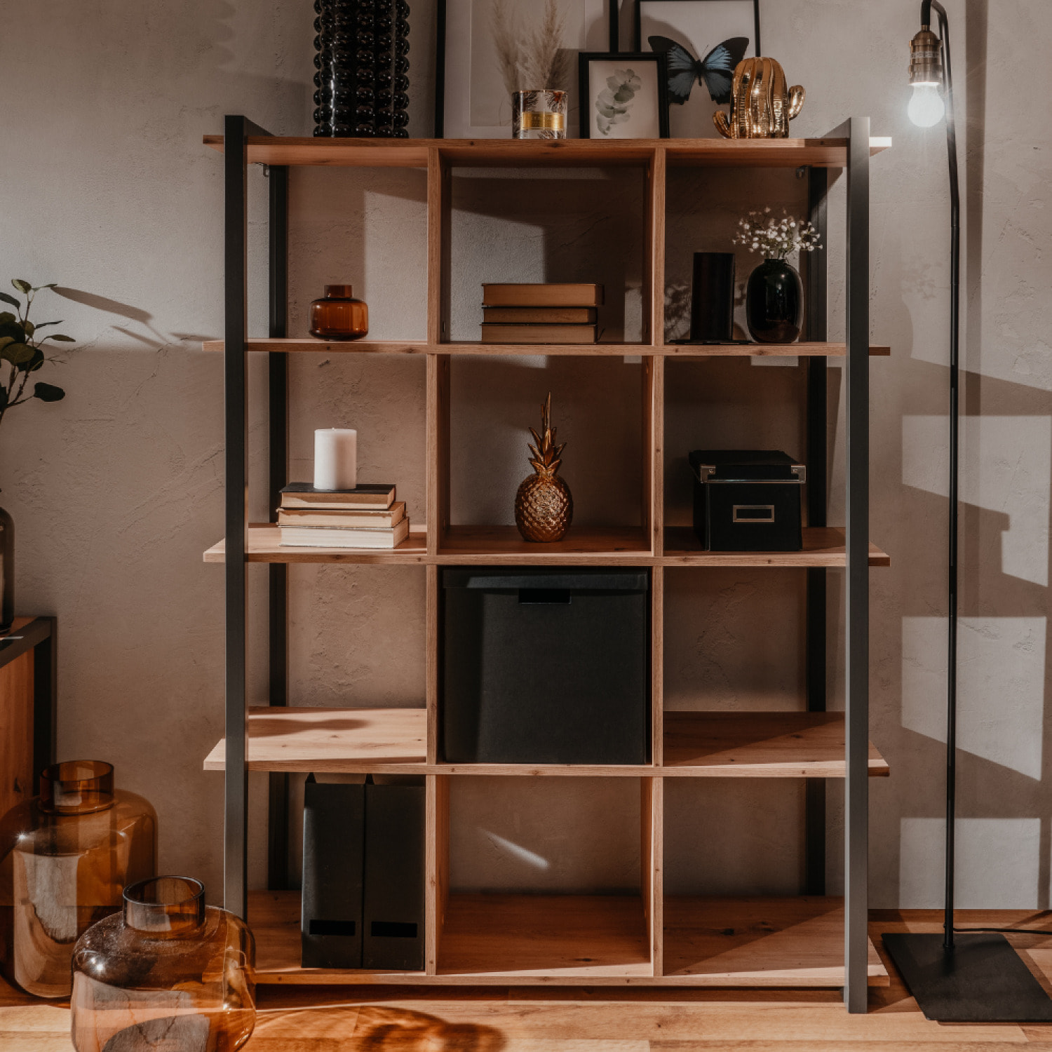 Meuble à étagères style industriel AUTEL