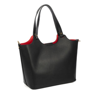 Avolasca bolso shopper mujer. Piel auténtica Dollaro.