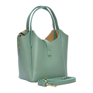 Borsa a mano Anna Luchini Turchese