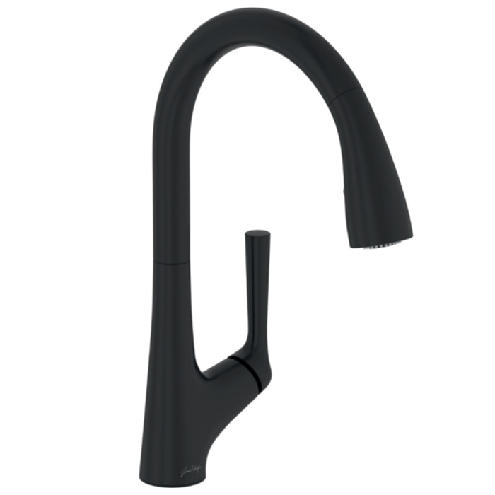 Robinet de cuisine JACOB DELAFON Forte avec douchette extractible, 2 jets