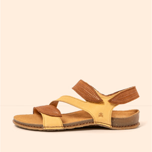 Sandalias N5810S NOBUCK HONEY-CUERO/ PANGLAO color Honey-cuero