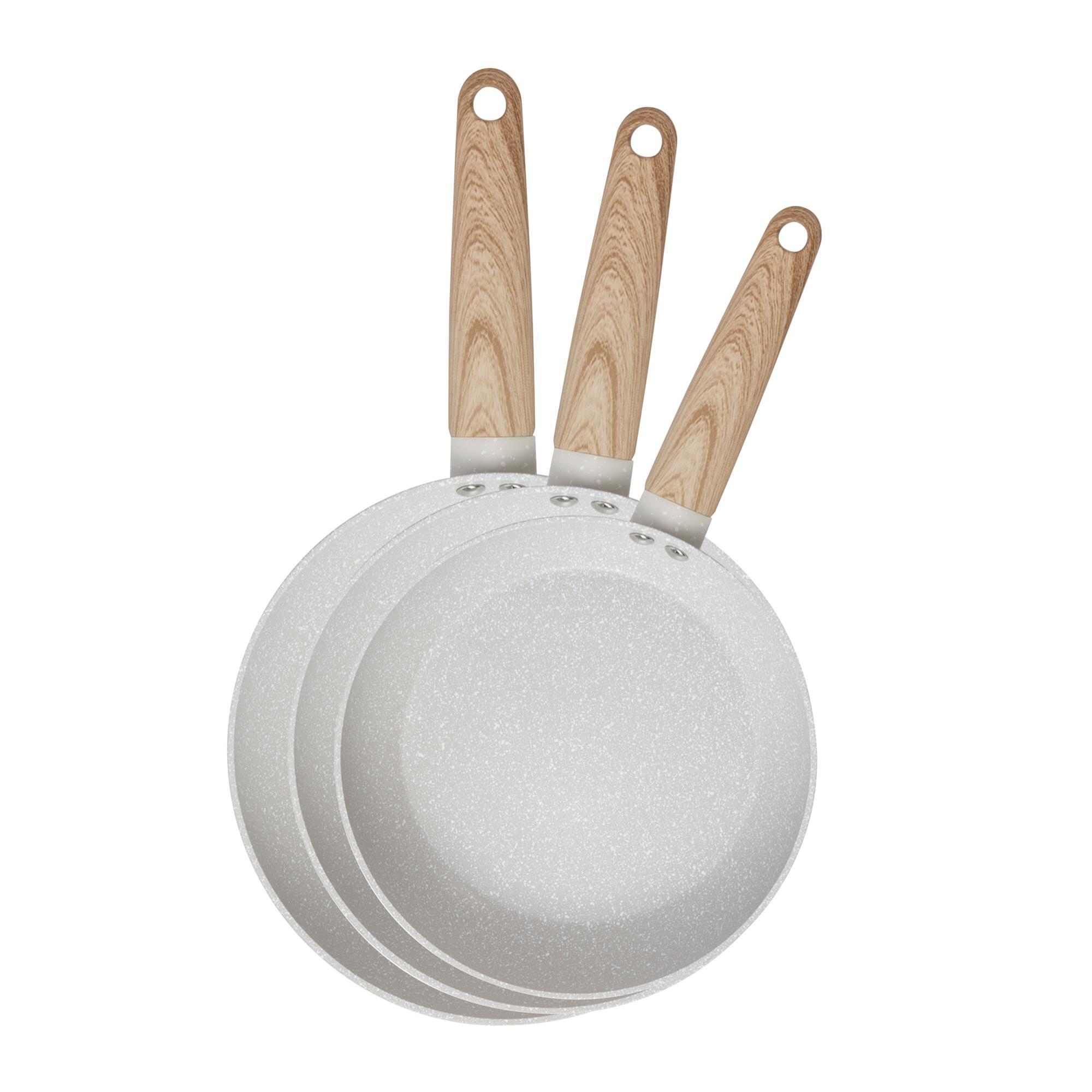 Set de 3 Sartenes en Aluminio forjado Ø18Ø22Ø26cm ACACIA San Ignacio