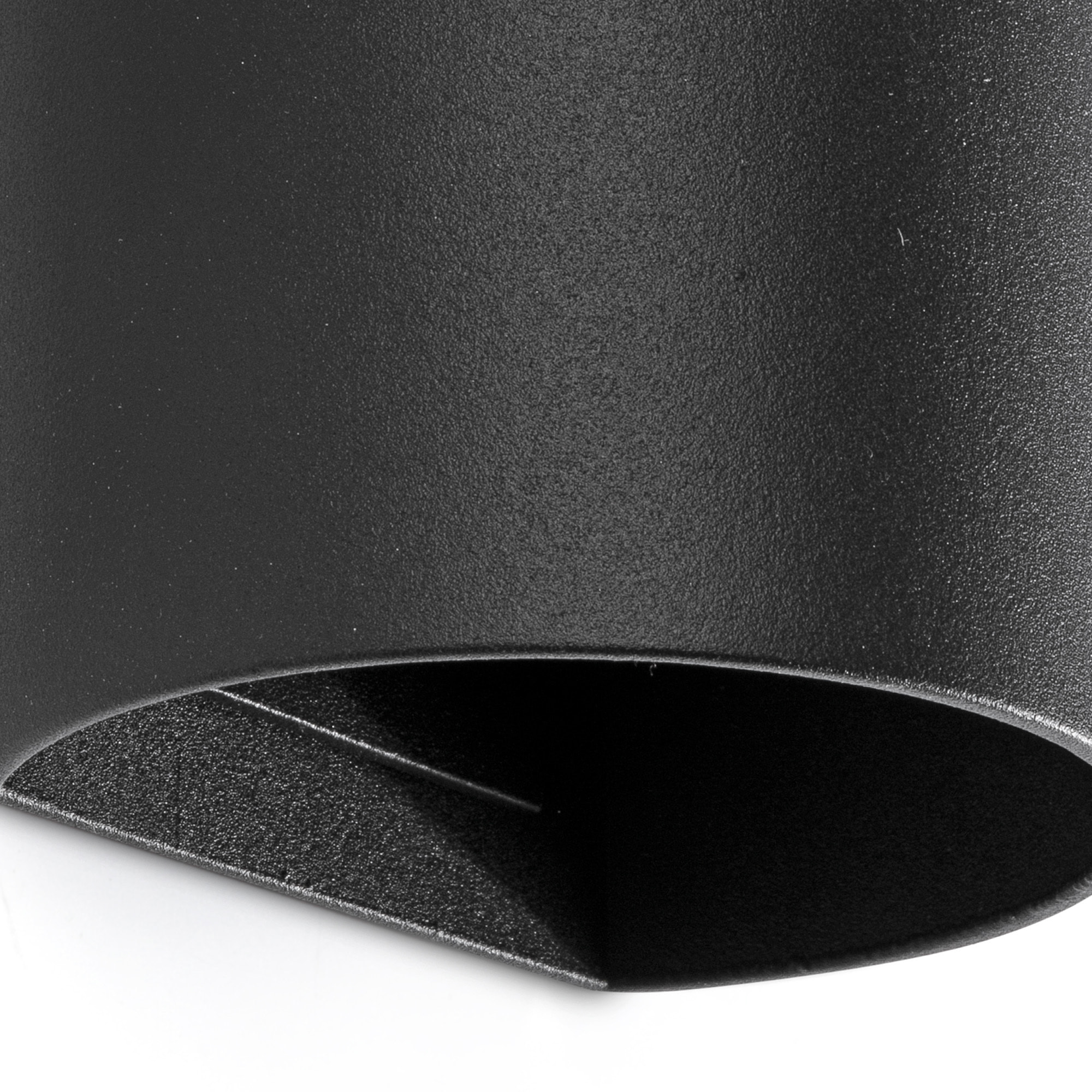 SOLE 2L Aplique redondo negro