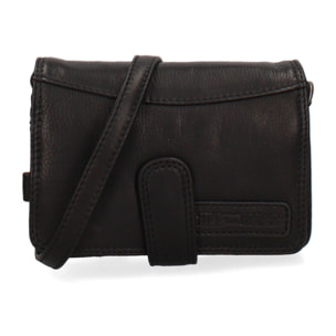 Borsa a tracolla  da uomo In Vera pelle Made in Italy 20x11x10 cm