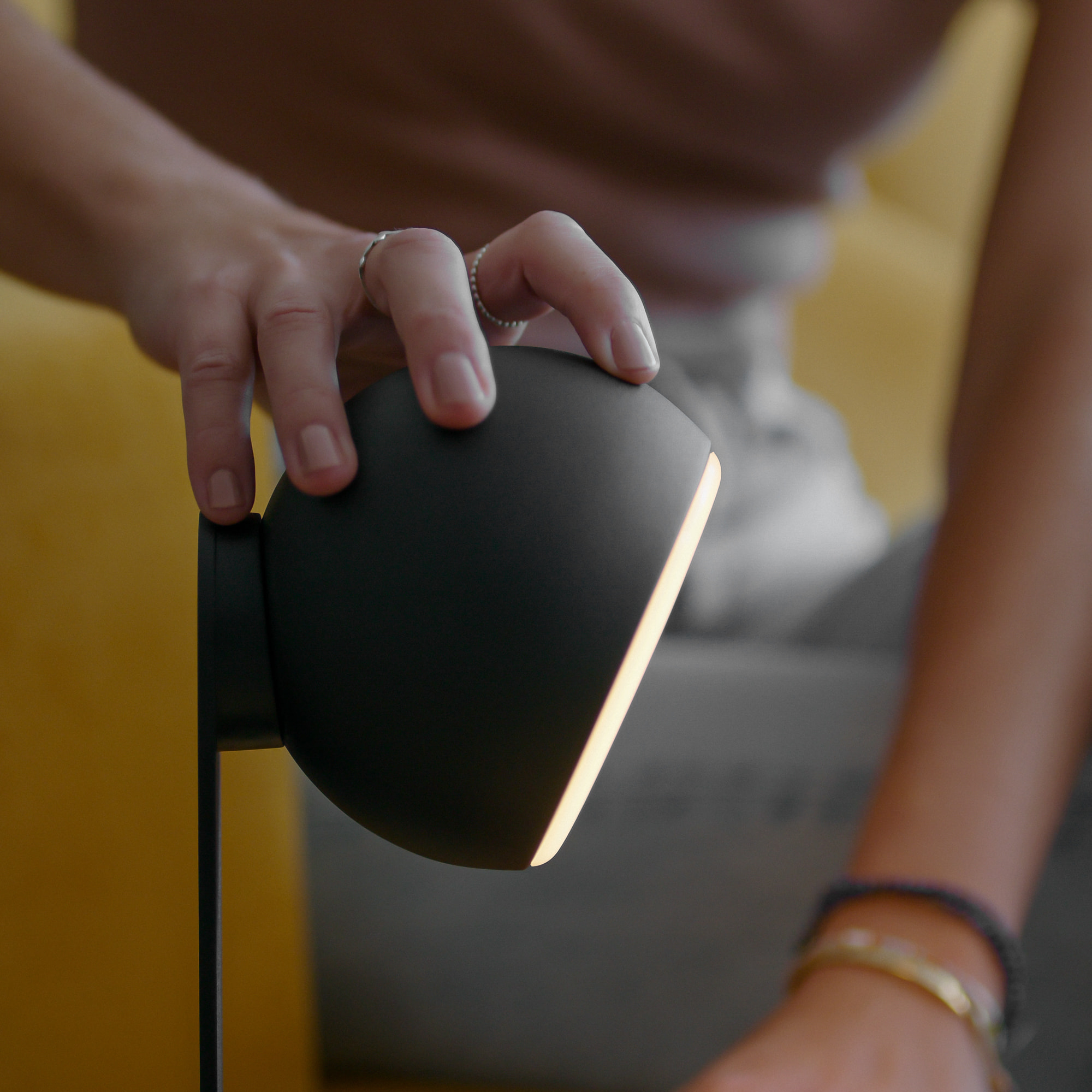 Forlight Magnet - Lámpara Portátil Led Orientable Con Batería Recargable, Luz Cálida 3000K