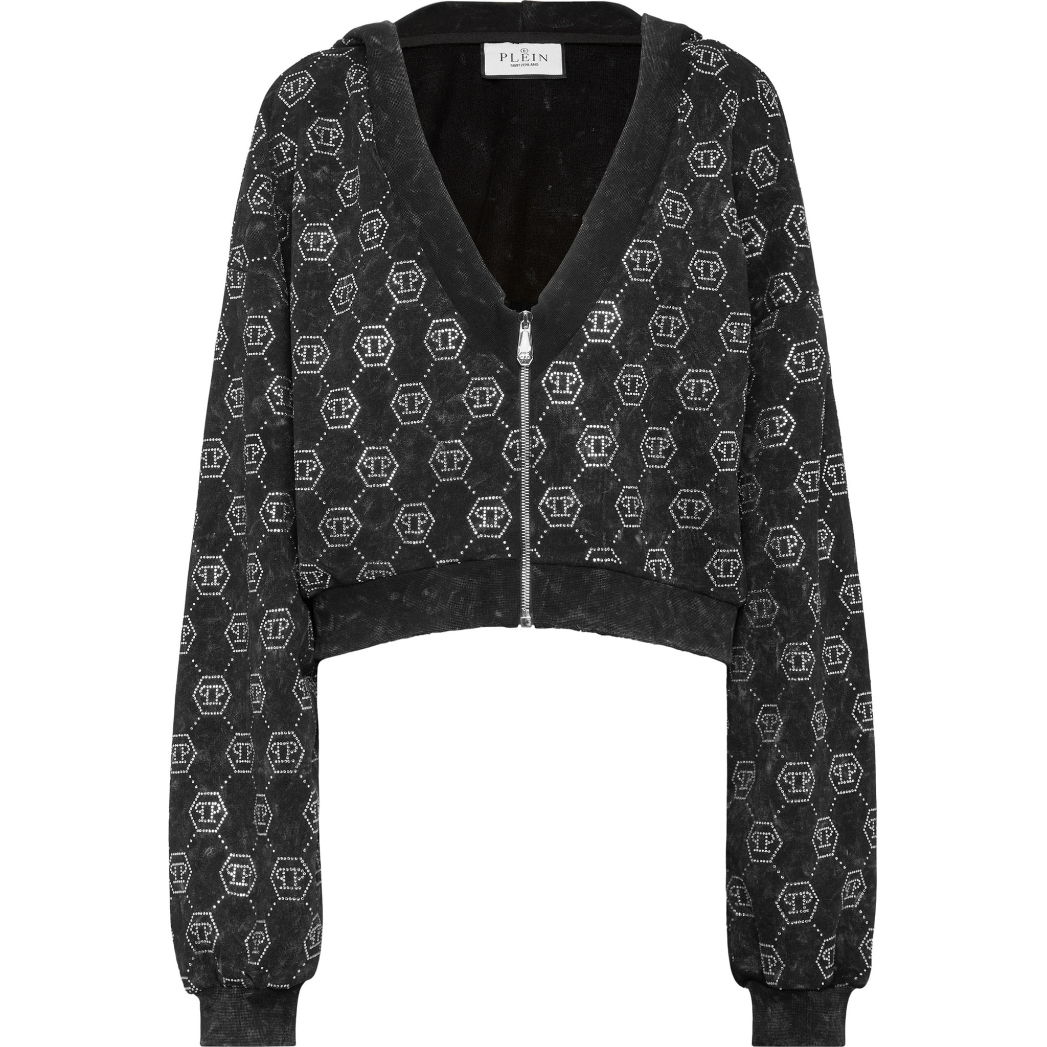 PHILIPP PLEIN Sudadera con capucha MONOGRAM