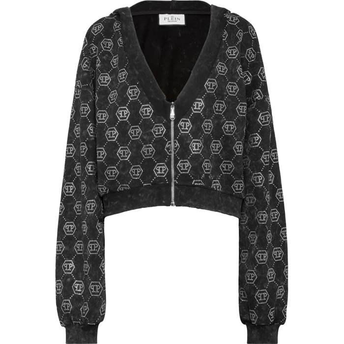 PHILIPP PLEIN Sudadera con capucha MONOGRAM