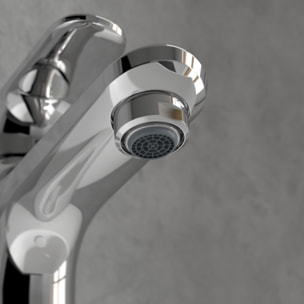 Mitigeur lavabo O.novo Start avec tirette chrome