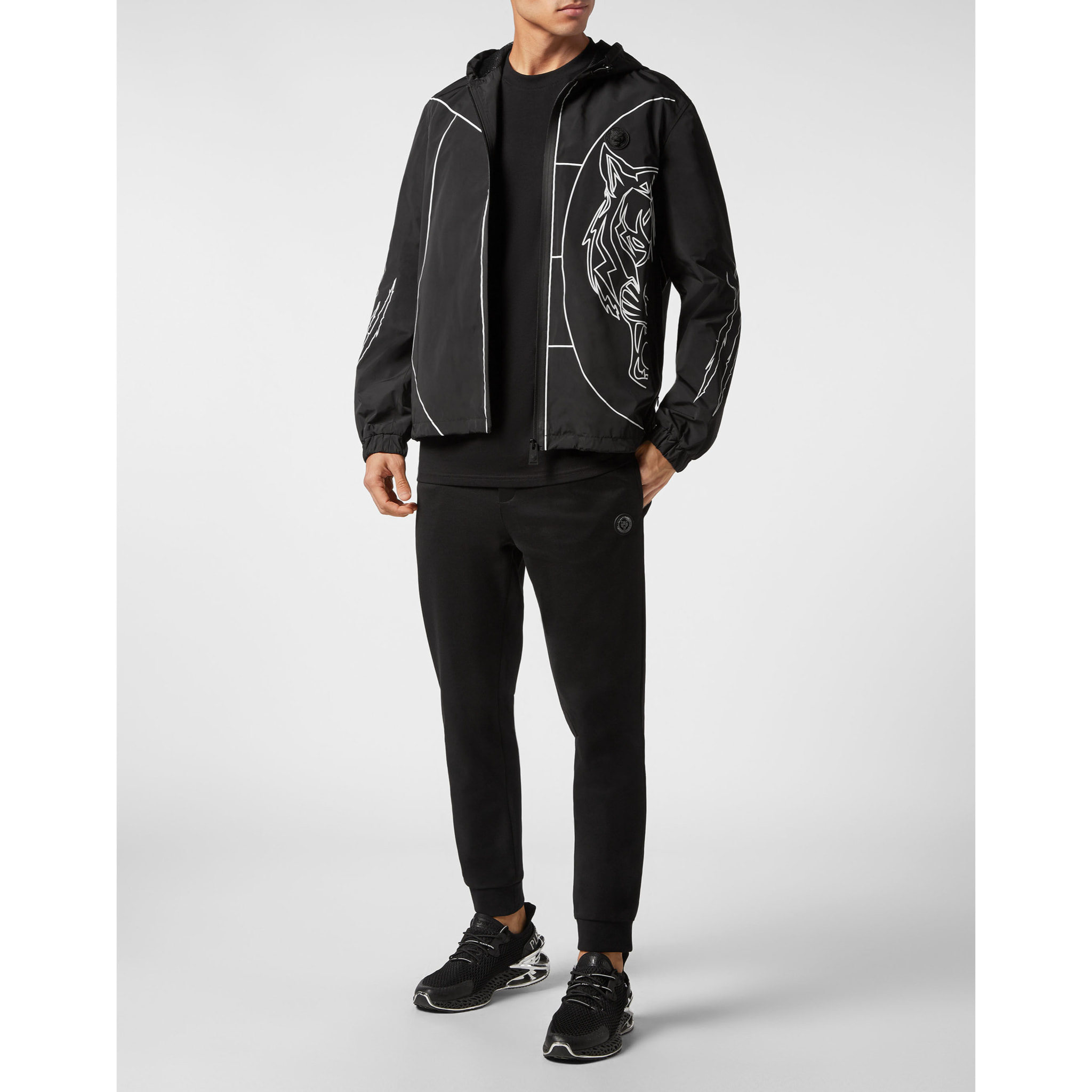 PLEIN SPORT Cortavientos TIGER