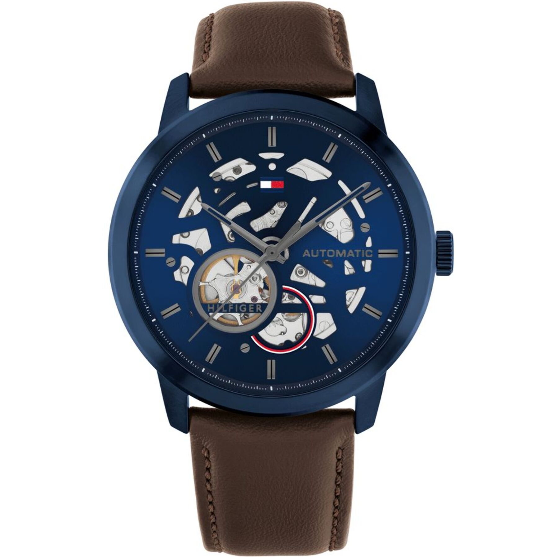 Reloj Tommy Hilfiger 1710660 Hombre Analogico Automatico con Correa de Cuero