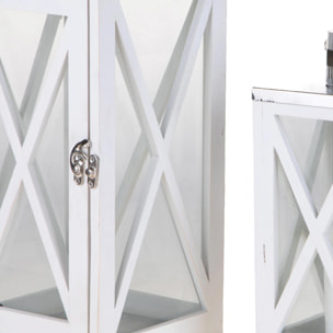 Lanterna Legno - Pezzi 1 - 16xH40x16cm - Bianchi Dino SpA