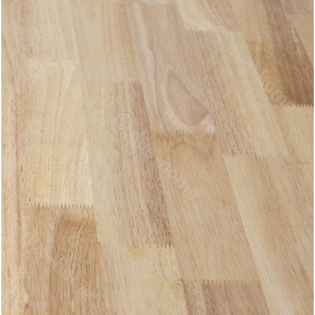 Mesa de comedor de madera de roble salvaje y patas metálicas en blanco 140x80 cm Natural Roble salvaje - Blanco