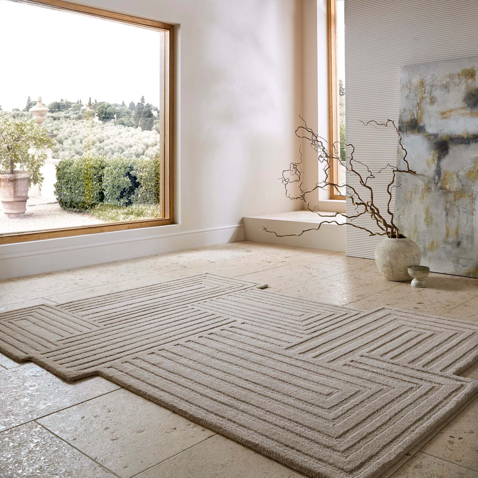 Tapis en laine ZEN RECTANGLES