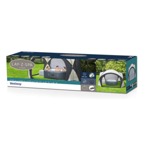 Bestway Dôme protection Lay-Z-Spa gonflable 390 x 390 x 255 cm
