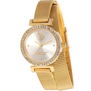 Orologio U.S. Polo Assn. con maglia milanese