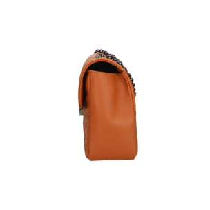 Borsa a tracolla donna - Modello Erisma - Vera pelle - 28.0 x 20.0 x 8.0 cm