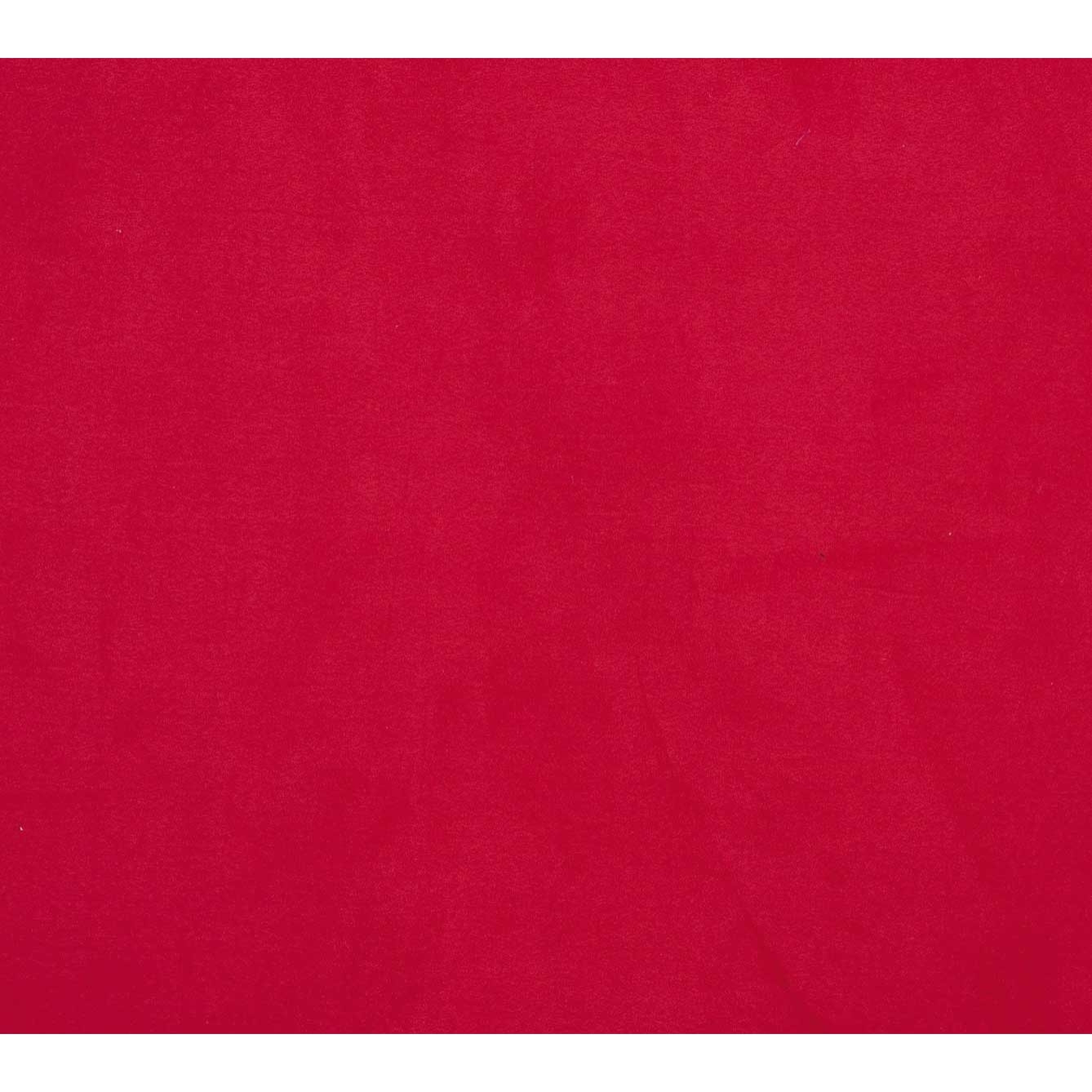 Rideau Uni  - Effet Suédine - Rouge