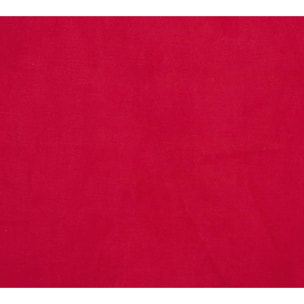 Rideau Uni  - Effet Suédine - Rouge