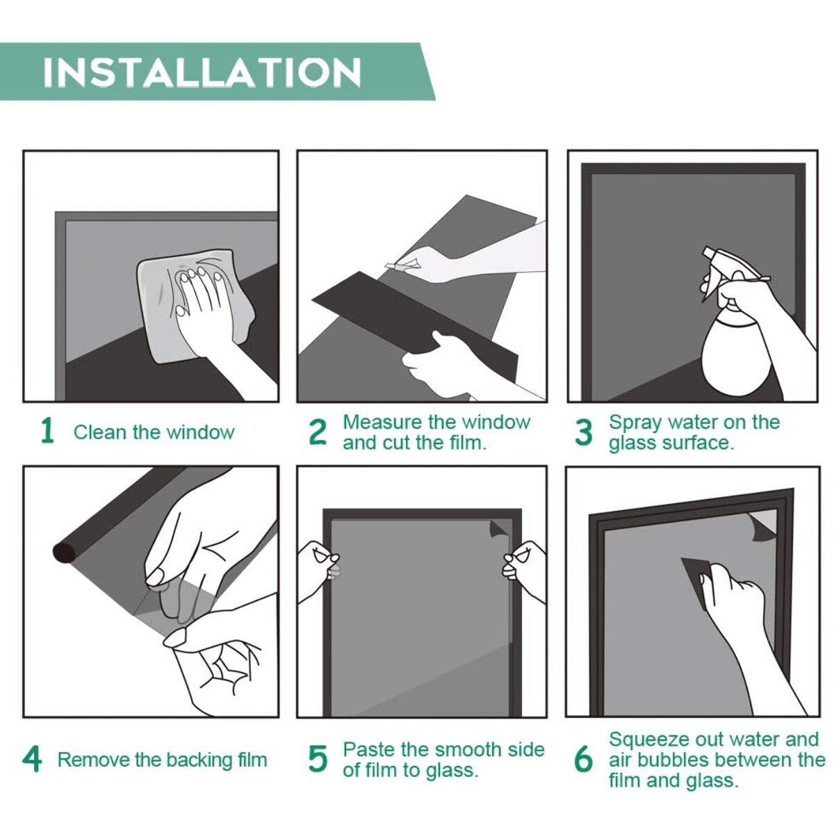 Rouleau vitrostatique lignes pour fenêtre au mètre - Film Anti Regard Electrostatique Occultant Vitre Anti UV