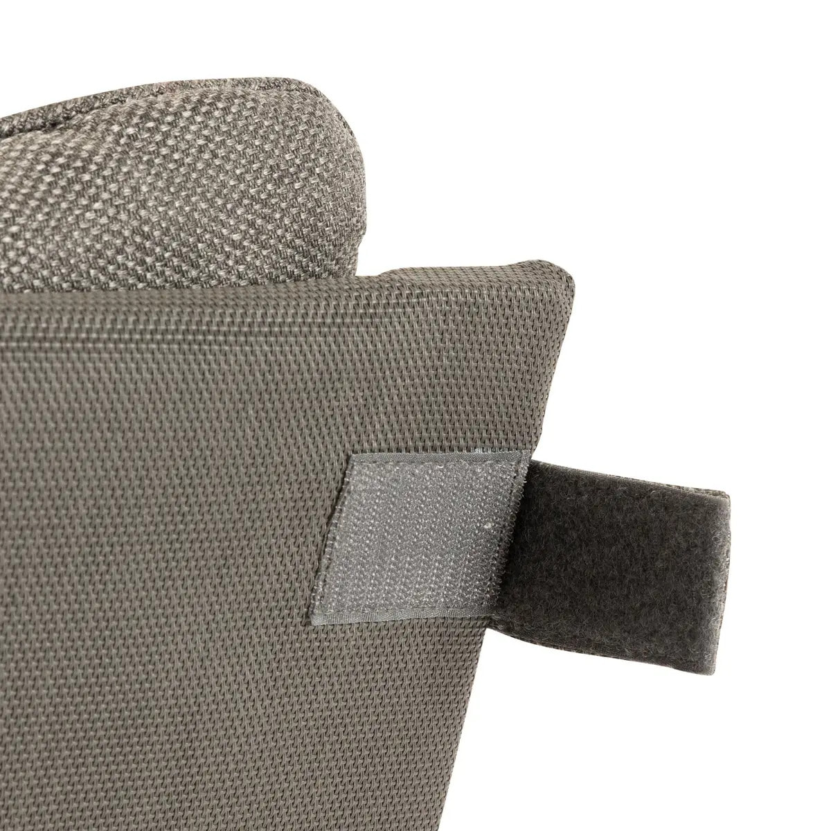 Fauteuil relax de jardin "Lambinio" graphite en aluminium en acier traité en epoxy