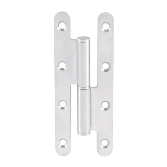 Paumelle en acier inoxydable – 140x55x2.5 mm - Droite - LTPML140X55-304D