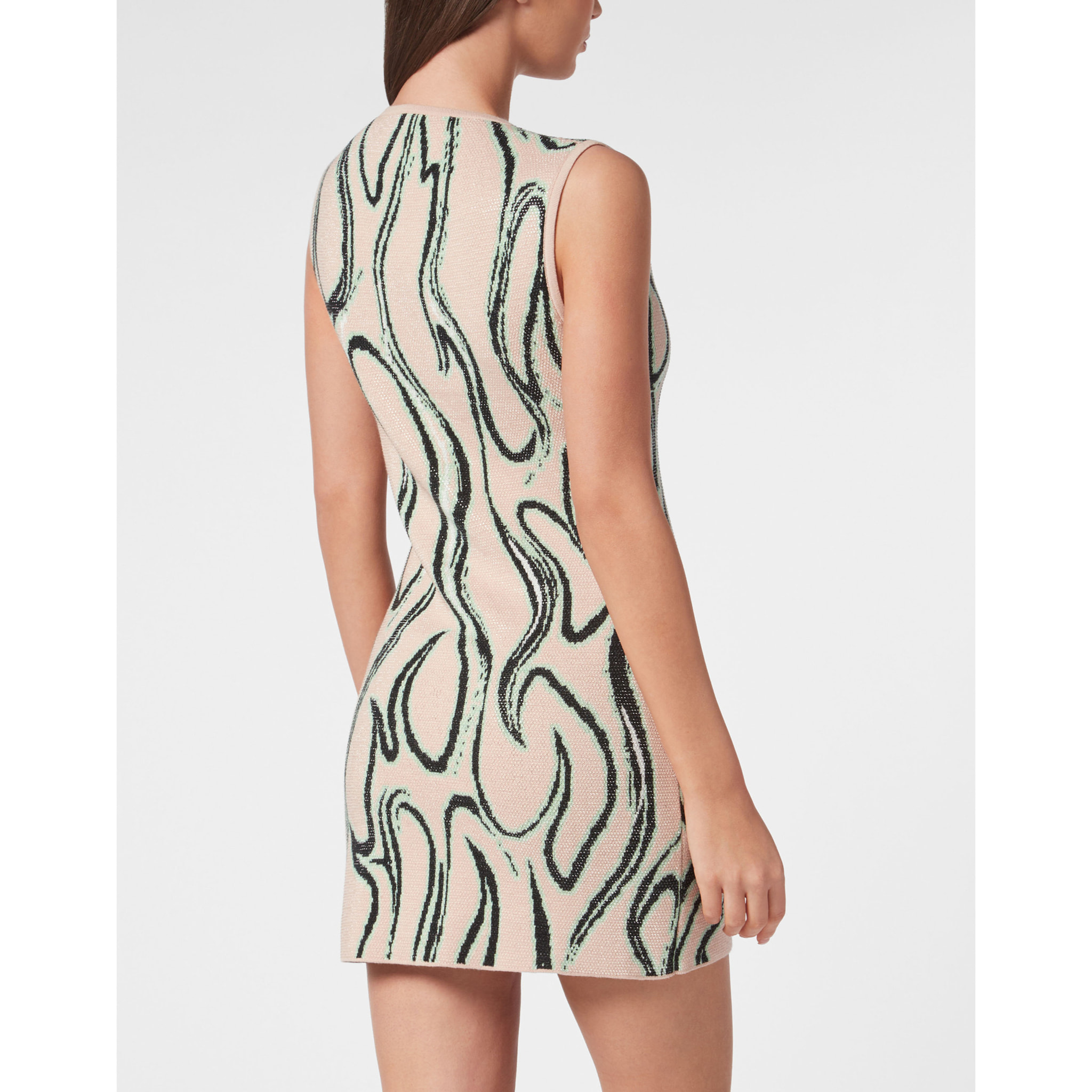 PHILIPP PLEIN Shirt Dress FLAME