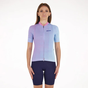 Paws Women's Short Sleeve Jersey - Turquoise - Turchese