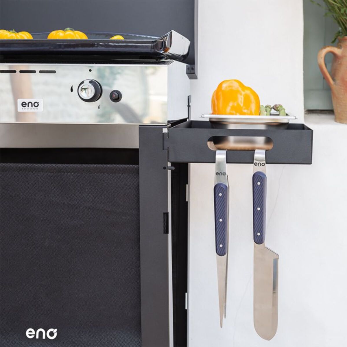 Plancha gaz ENO Combo Initial 50 Inox