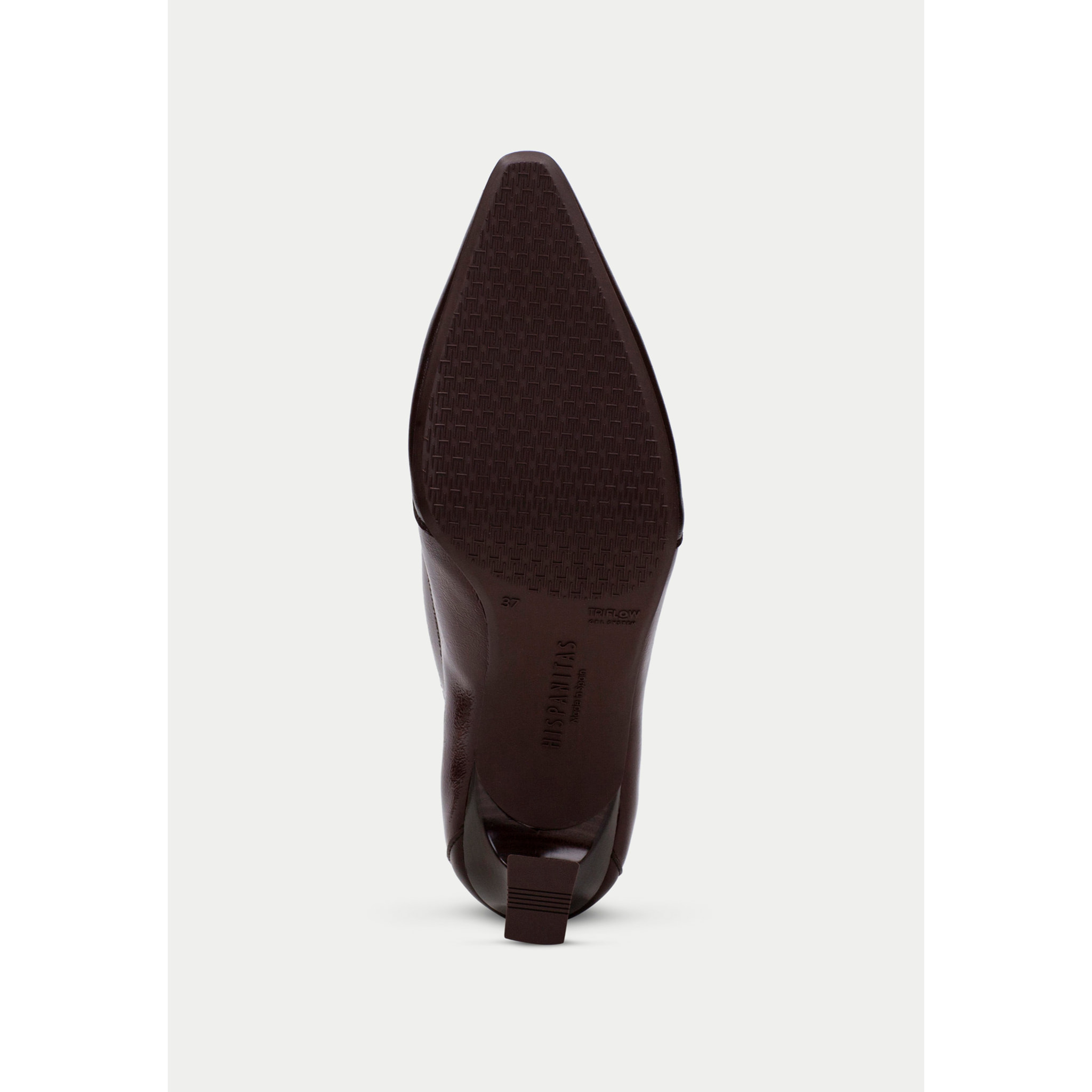 Abotinado Dalia Marrón 6,5 cm