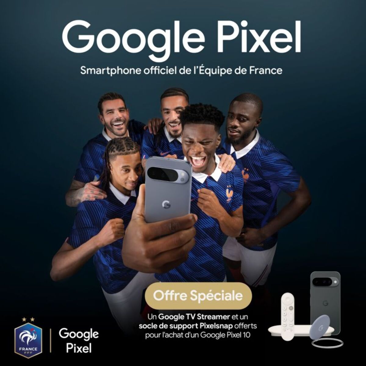 Smartphone GOOGLE Pixel 10 Noir Volcanique 128Go