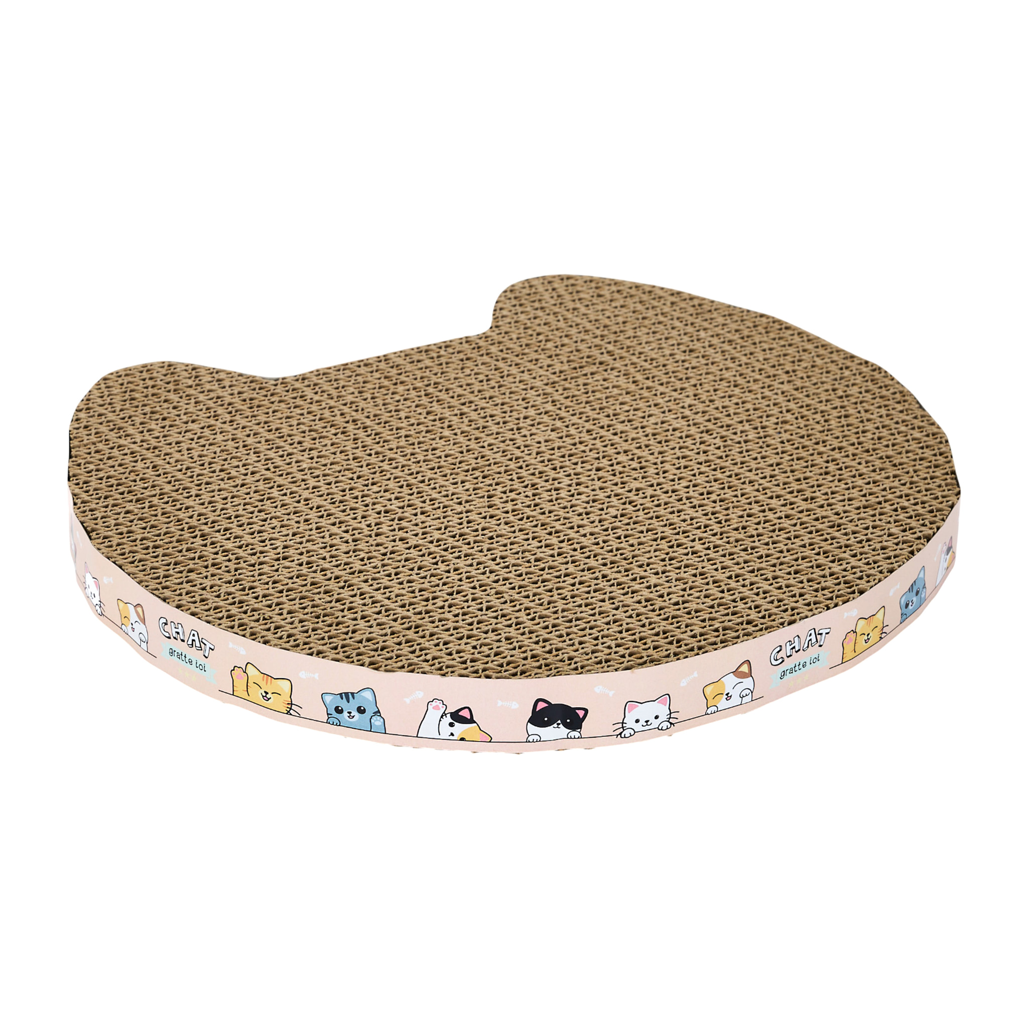Griffoir pour Chat - THE CONCEPT FACTORY - Marron - Protection des Meubles