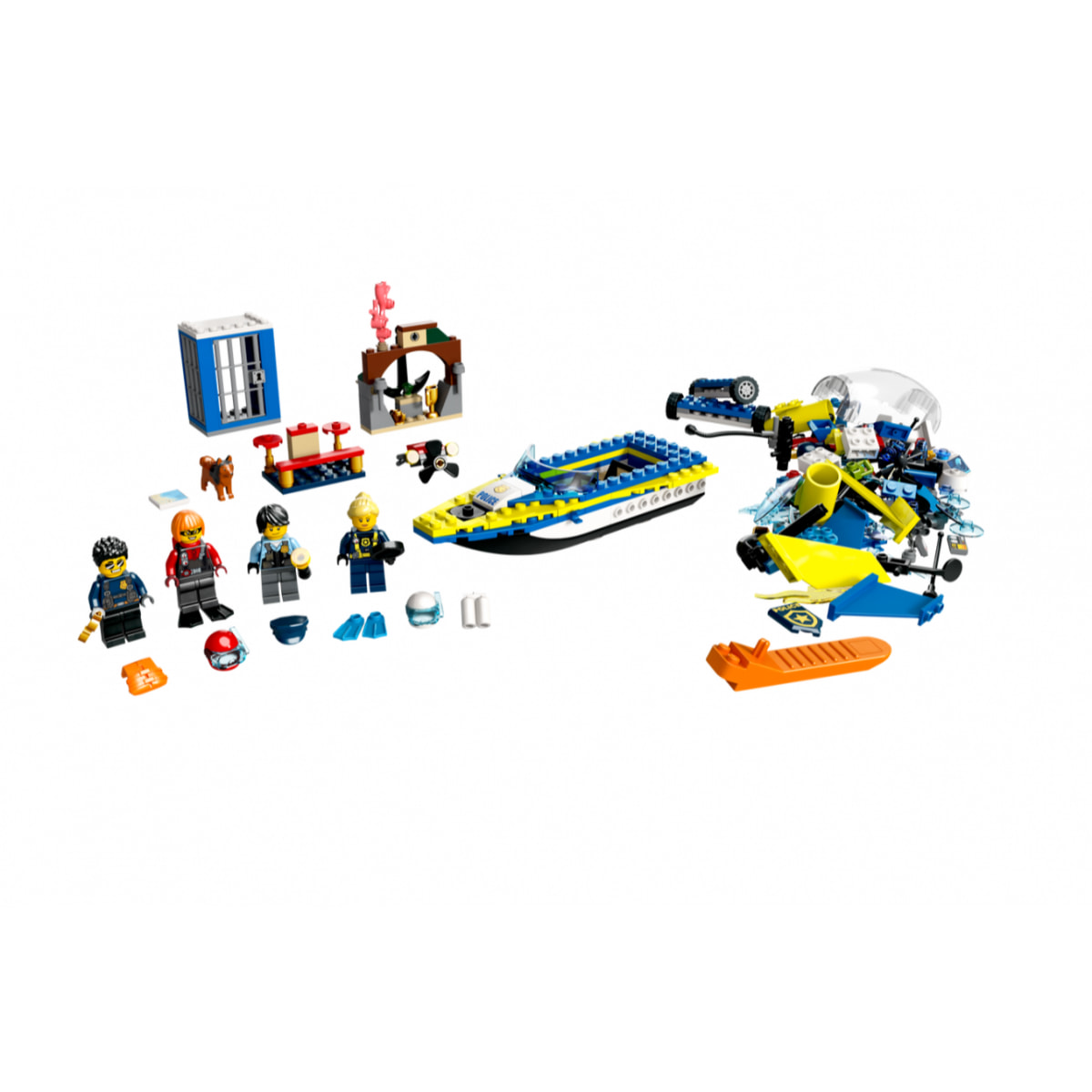 LEGO CITY 60355 - MISSIONI INVESTIGATIVE DELLA POLIZIA MARITTIMA