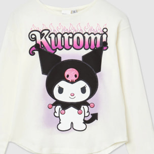 T-shirt stampa Kuromi