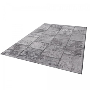 Tapis kilim tissé en coton motif géométrique GUTE