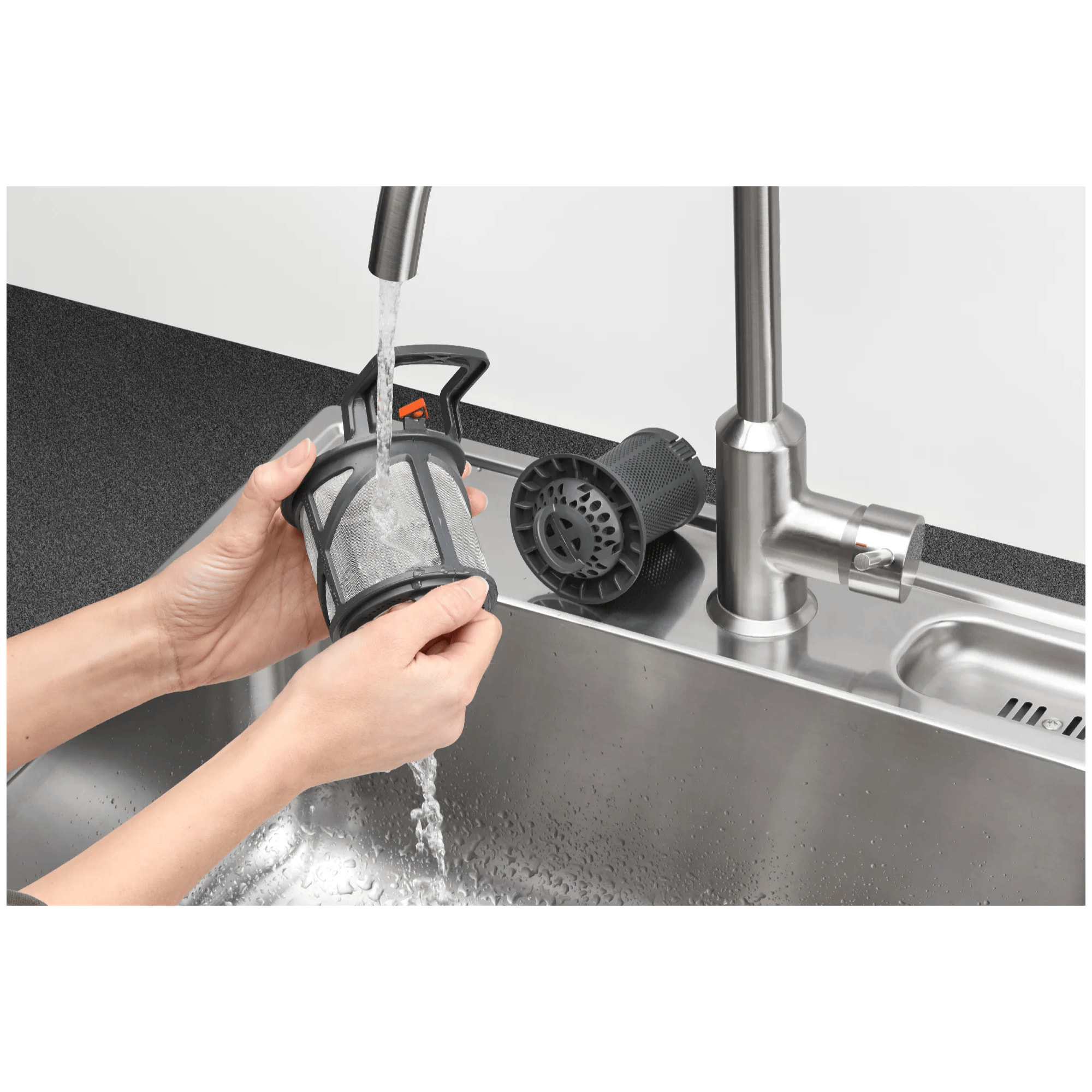 AEG Lavavajillas de 60 cm Serie 7000 GlassCare para 14 cubiertos FFB76717PM