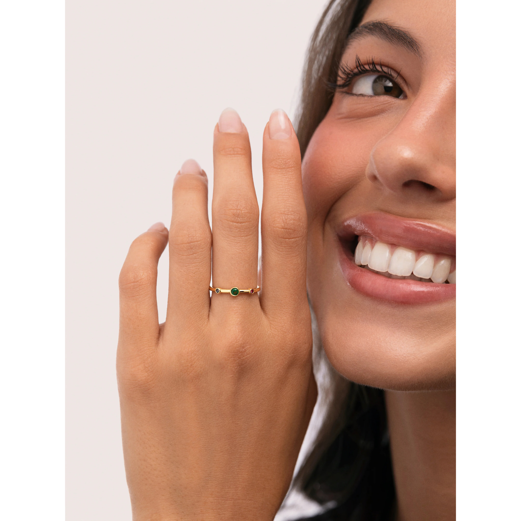 Anillo Leonor Prado Baño Oro