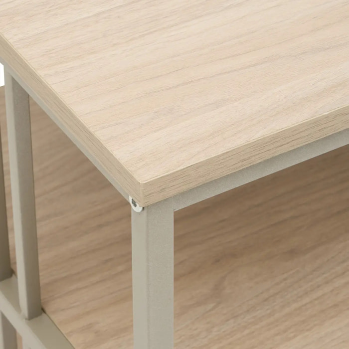 Meuble TV Duna rectangulaire 40x120cm beige