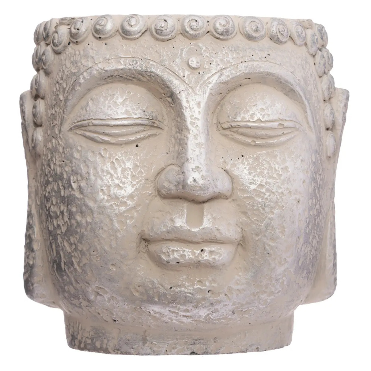 Pot "Bouddha" - ciment - H17 - 5 cm