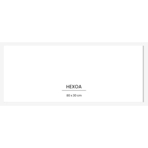 Cadre bois Blanc 80x30cm cadre seul