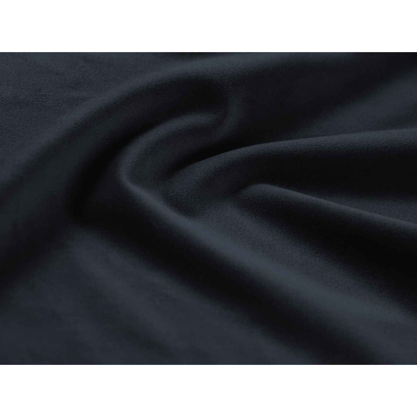 Lit coffre avec tête de lit "Colonel" 180x200cm en velours bleu foncé