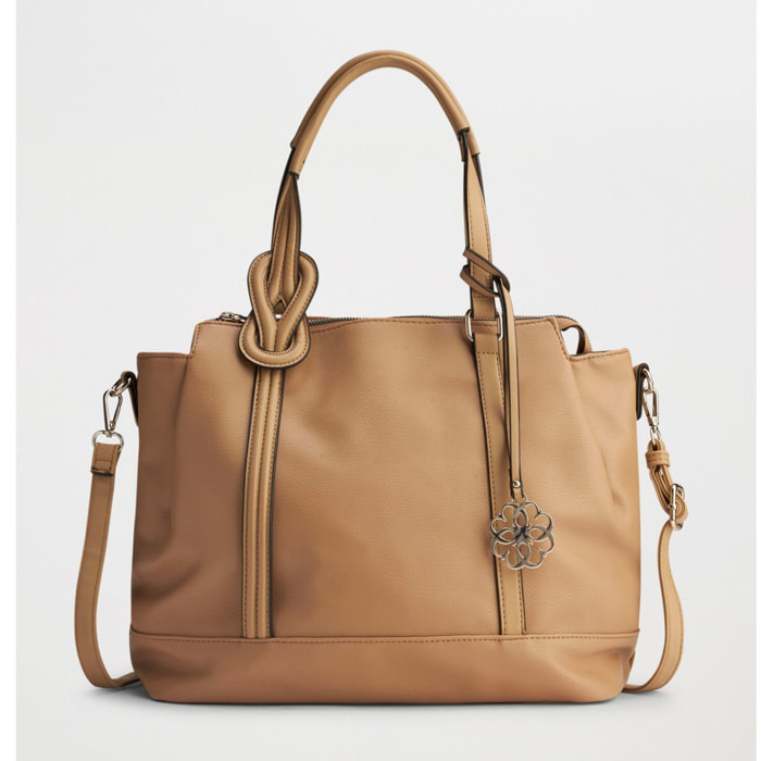 BORSA BEIGE CONBIPEL