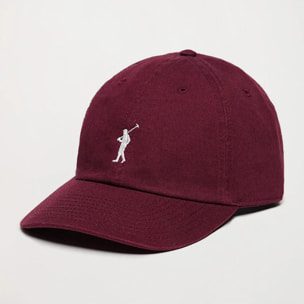 Cappellino bordeaux con logo ricamato Rigby Go