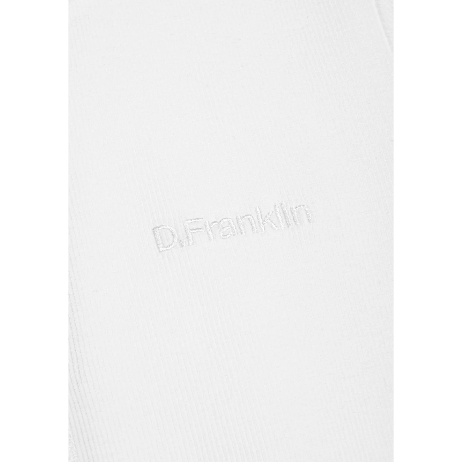 Camiseta Mujer Rib Blanco