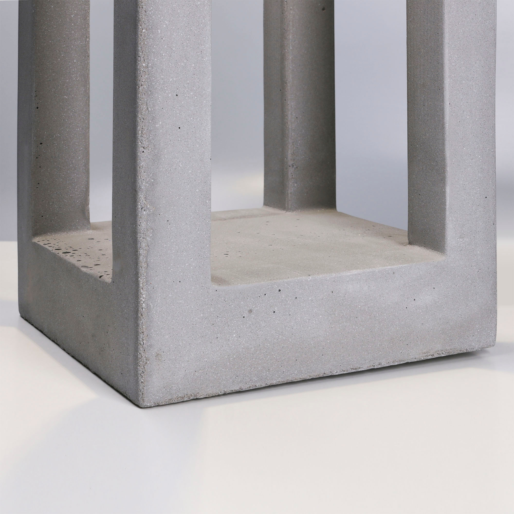 Forlight Baliza Ip65 Box 700Mm Led 5,8W 4000K Cemento 115Lm