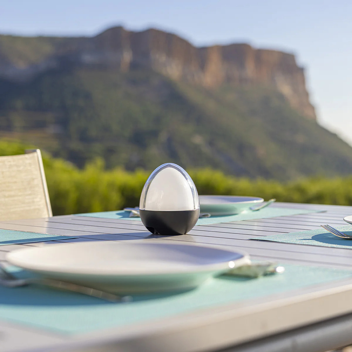 Lampe de table sans fil OVIE RGB H12CM