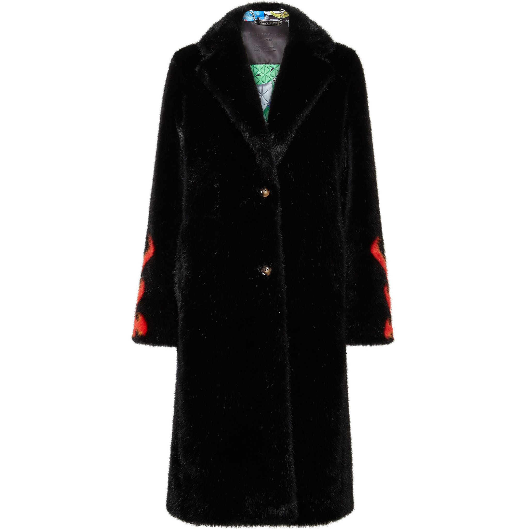 PHILIPP PLEIN COAT LONG LIL’ MONSTERS GANG