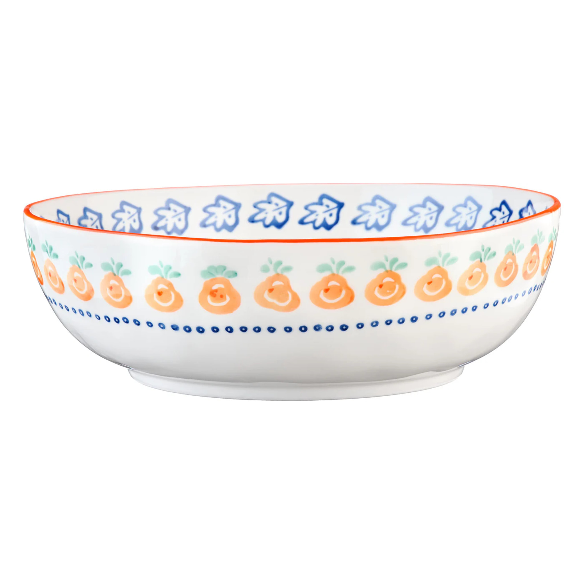Saladier NAPOLI Ø23,5cm et Ø28cm - 2 pièces - Agrume