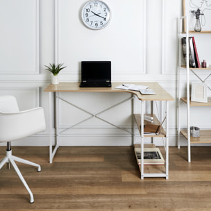 Bureau D Angle Job Blanc