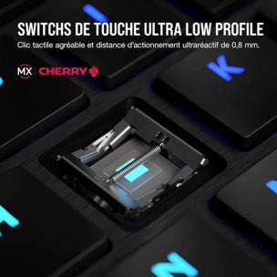 Clavier gamer sans fil CORSAIR K100 AIR Wireless